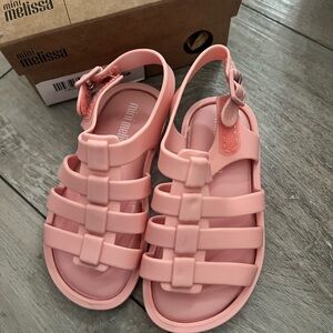 Mini Melissa Kids Light Pink Sandals
